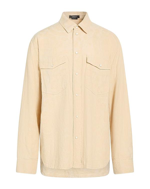 ヴェルサーチ メンズ トップス プルオーバー VERSACE Beige ベージュ