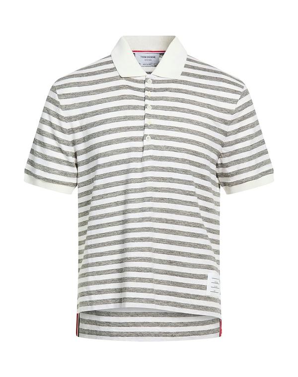 トム赤銅色 メンズ トップス スポーツシャツ THOM BROWNE Gray 薄墨色