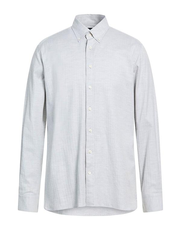 ハケット メンズ トップス シャツ HACKETT Light Gray グレー