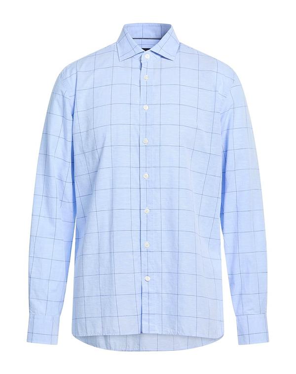 ハケット メンズ トップス シャツ HACKETT Light Blue ブルー