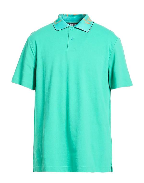 ジャストカバリ メンズ トップス スポーツシャツ JUST CAVALLI Green 緑であること