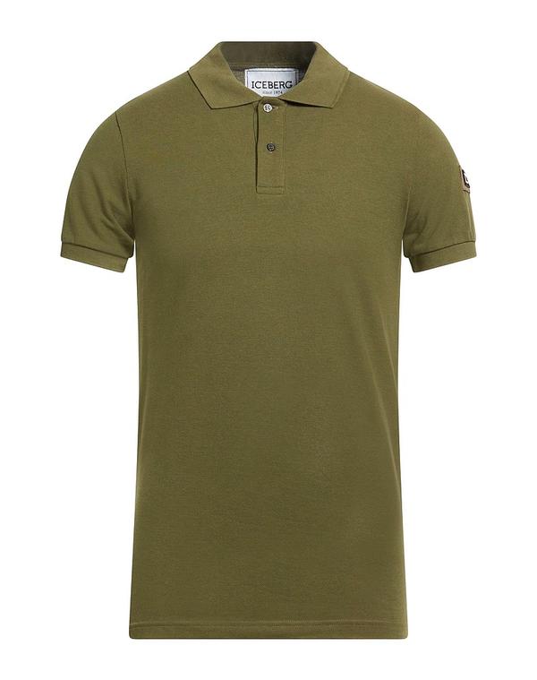 アイスバーグレタス メンズ トップス スポーツシャツ ICEBERG Military Green 緑であること