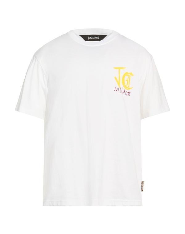 ジャストカバリ メンズ トップス プルオーバー JUST CAVALLI White 白いこと