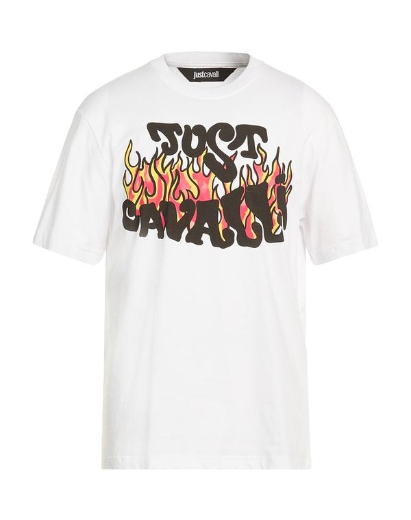ジャストカバリ メンズ トップス プルオーバー JUST CAVALLI White 白いこと