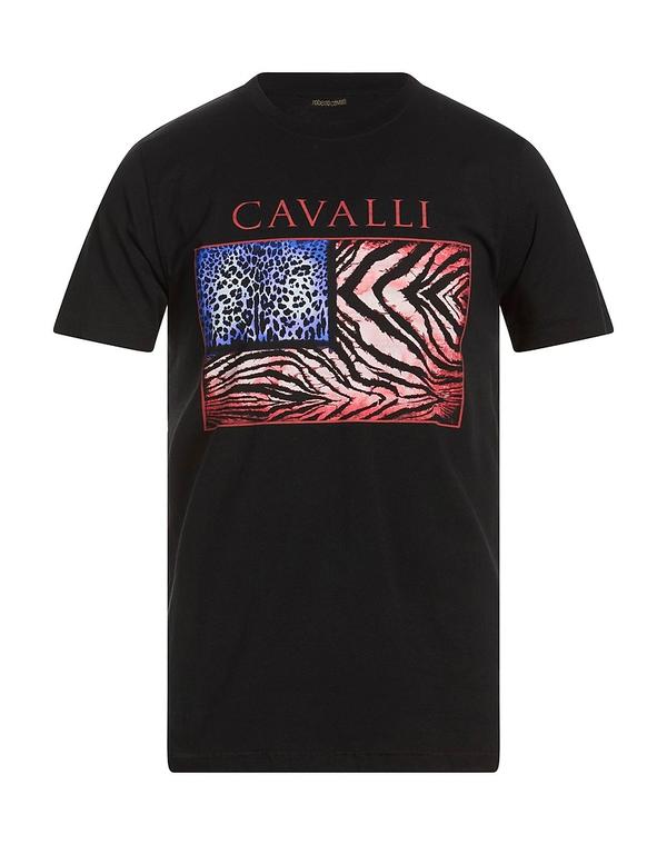 ロベルトカヴァリ メンズ トップス プルオーバー ROBERTO CAVALLI Black 黒いこと