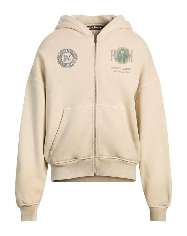 パーム・エンジェルス メンズ アウター パーカー・スウェット PALM ANGELS Beige ベージュ