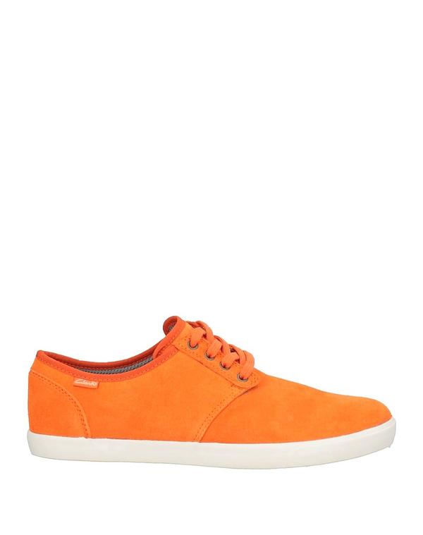 クラークス メンズ シューズ スニーカー CLARKS Orange オレンジ色