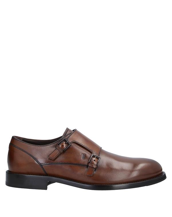 トッズ メンズ シューズ スリッポン・ローファー モカシン TOD\u0027S Chocolate Brown 赤銅色