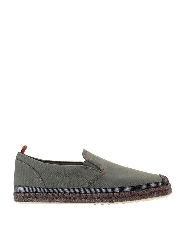 トッズ メンズ シューズ スリッポン・ローファー エスパドリーユ TOD\u0027S Military Green 緑であること