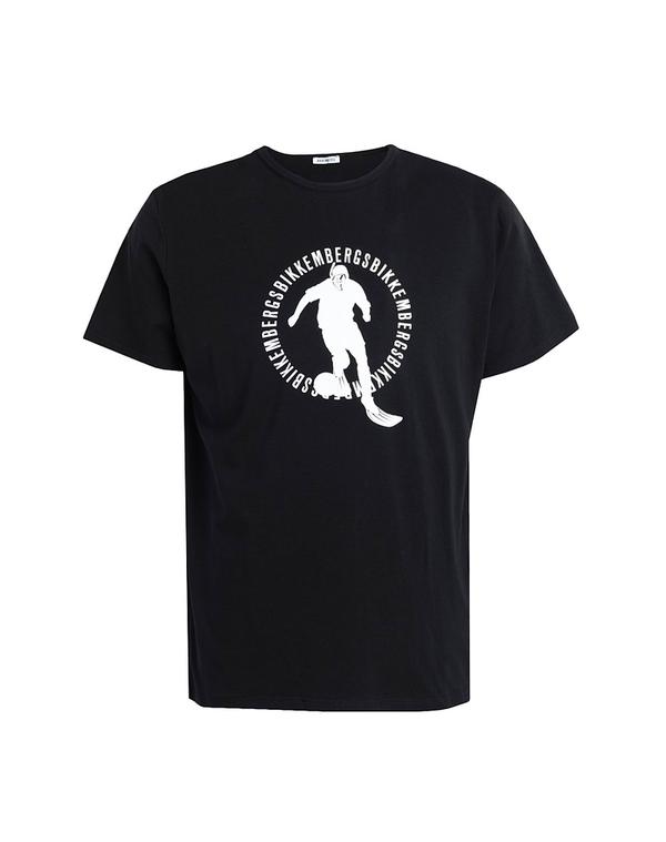 ビッケンバーグス メンズ トップス Tシャツ BIKKEMBERGS Black ブラック｜ReVida 店 14,230円