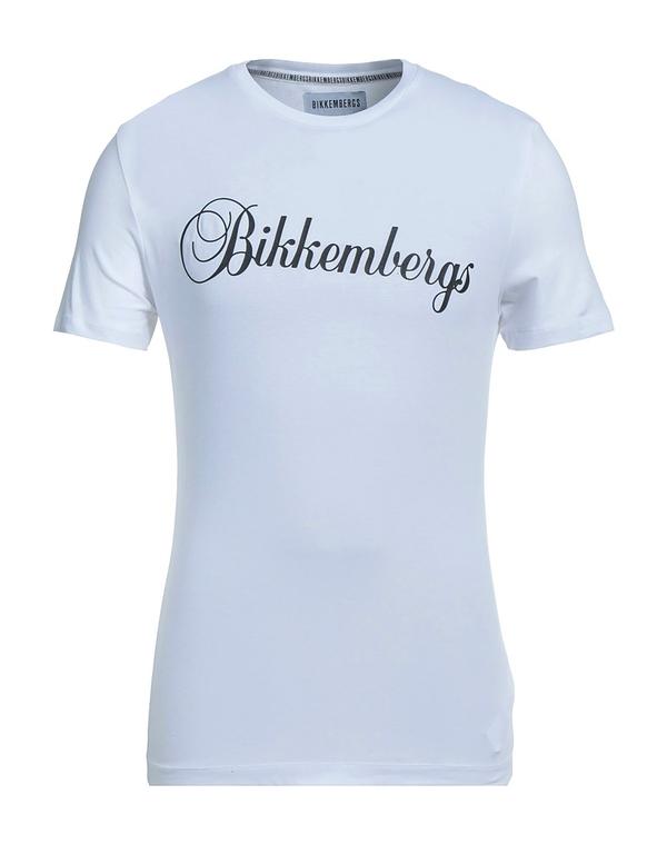 ビッケンバーグス メンズ トップス Tシャツ BIKKEMBERGS White ホワイト|ReVida 店