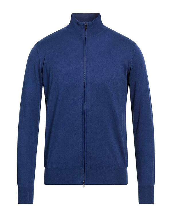 カシミヤ貴社 メンズ アウター ジレー ジッパー付き添い人編み物 CASHMERE COMPANY Navy 米国海軍