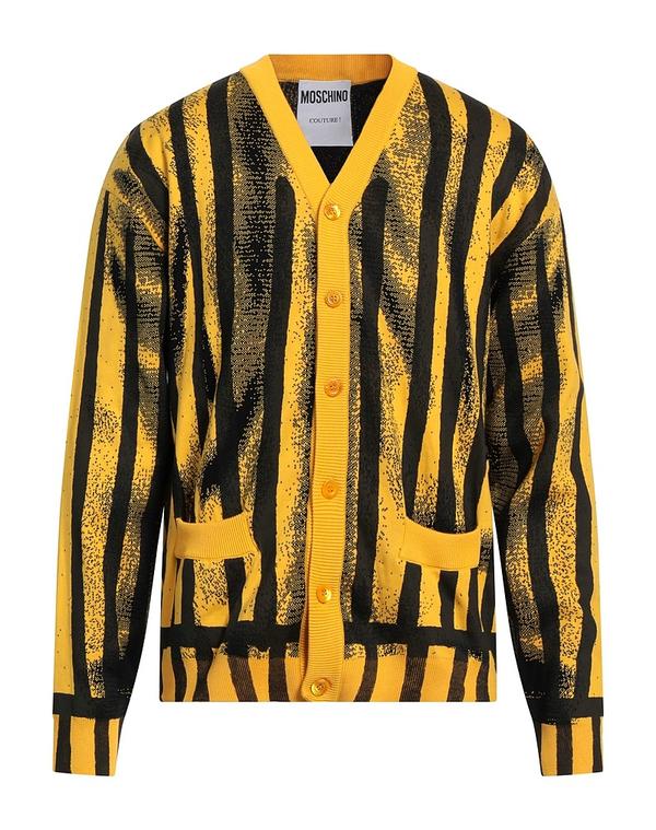 モスキーノ メンズ アウター ジレー MOSCHINO Yellow 黄色