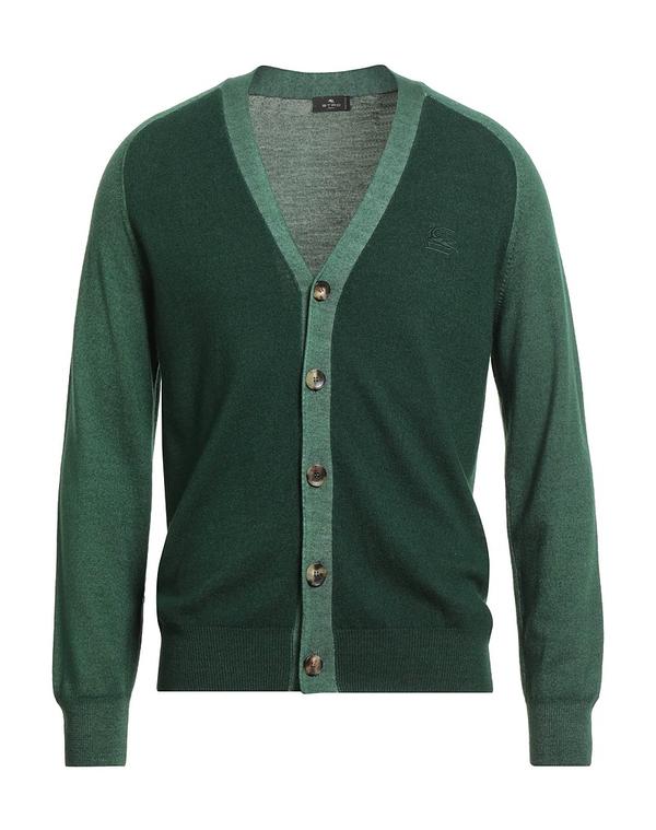 エトロ メンズ アウター ジレー ETRO Green 緑であること