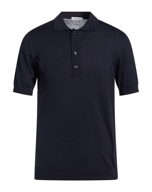 パウロペコラ メンズ トップス スポーツシャツ PAOLO PECORA Midnight Blue 青み