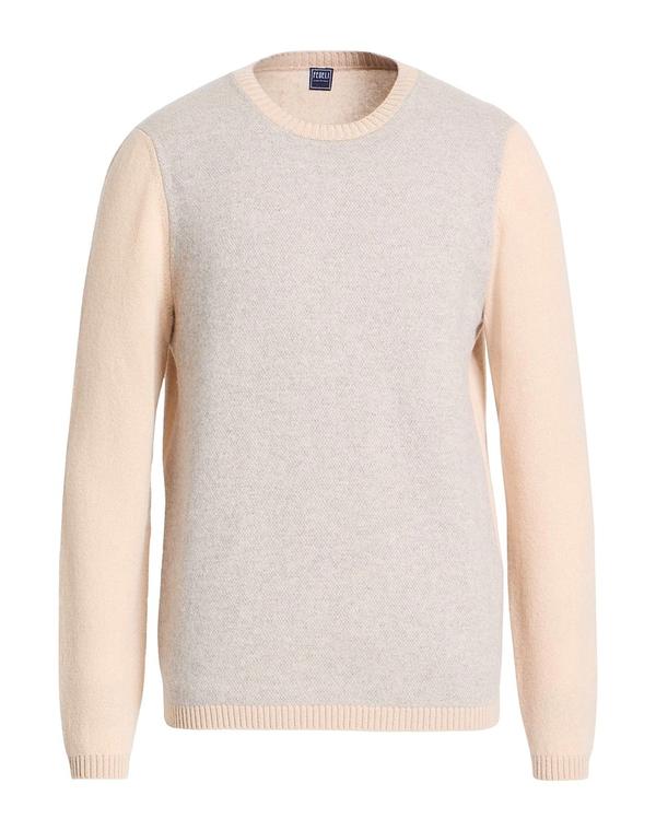 フェデーリ メンズ アウター ジレー カシミール編み物 FEDELI Beige ベージュ