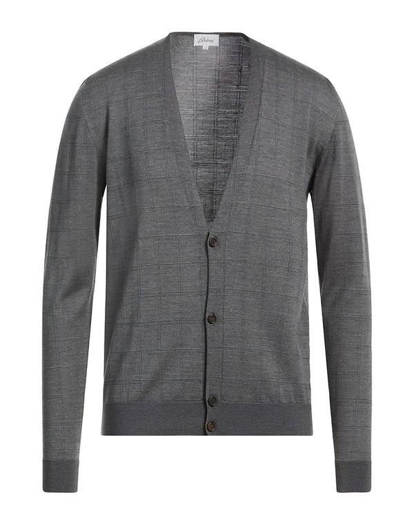 ブリオーニ メンズ アウター ジレー BRIONI Gray 薄墨色