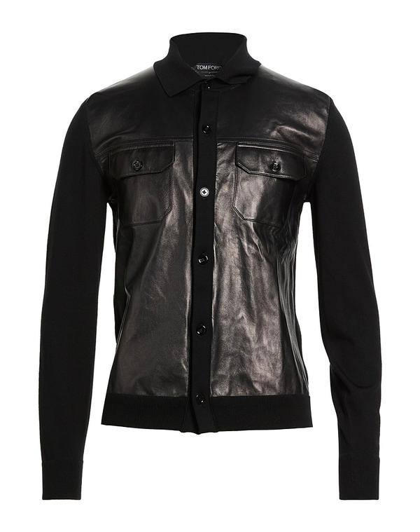 トム・ジェラルド・r・フォード メンズ トップス プルオーバー TOM FORD Black 黒いこと