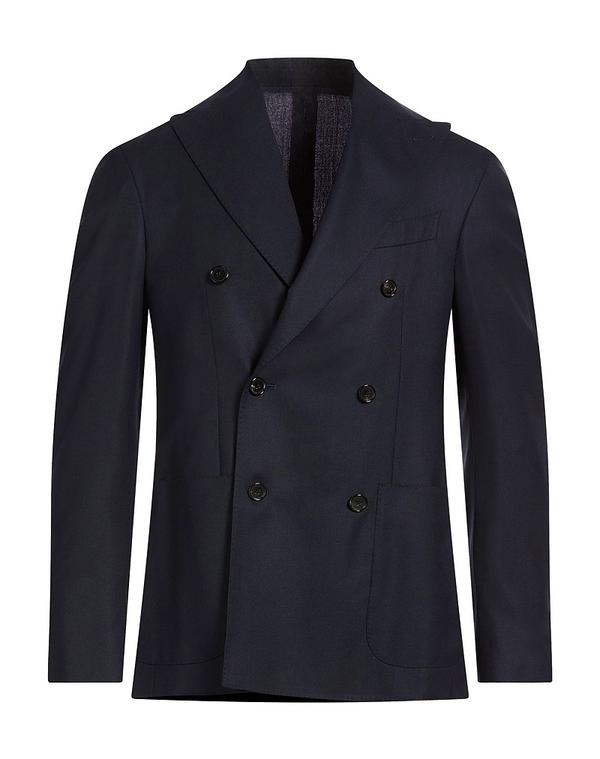 カルーゾ メンズ アウター 上衣・上衣 CARUSO Midnight Blue 青碧