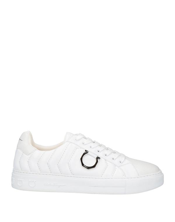 フェラガモ メンズ シューズ スニーカー FERRAGAMO White 白いこと