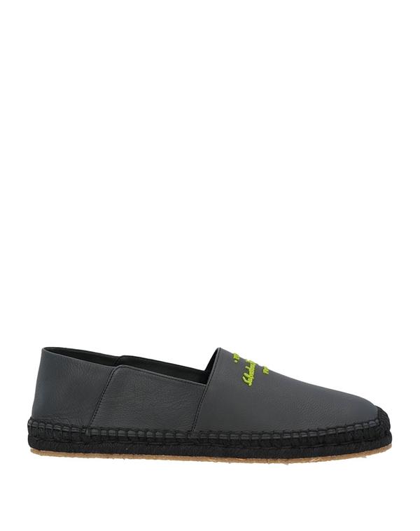 フェラガモ メンズ シューズ スリッポン・ローファー エスパドリーユ FERRAGAMO Black 黒いこと