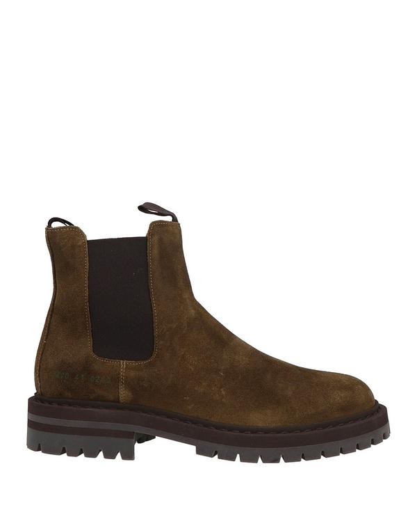 コモン・プロジェクツ メンズ シューズ ブーツ・レインブーツ 遊撃手ブーツ COMMON PROJECTS Military Green 緑であること
