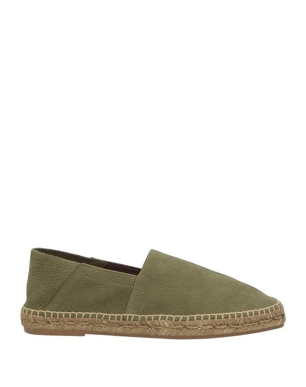 トム・ジェラルド・r・フォード メンズ シューズ スリッポン・ローファー エスパドリーユ TOM FORD Military Green 緑であること