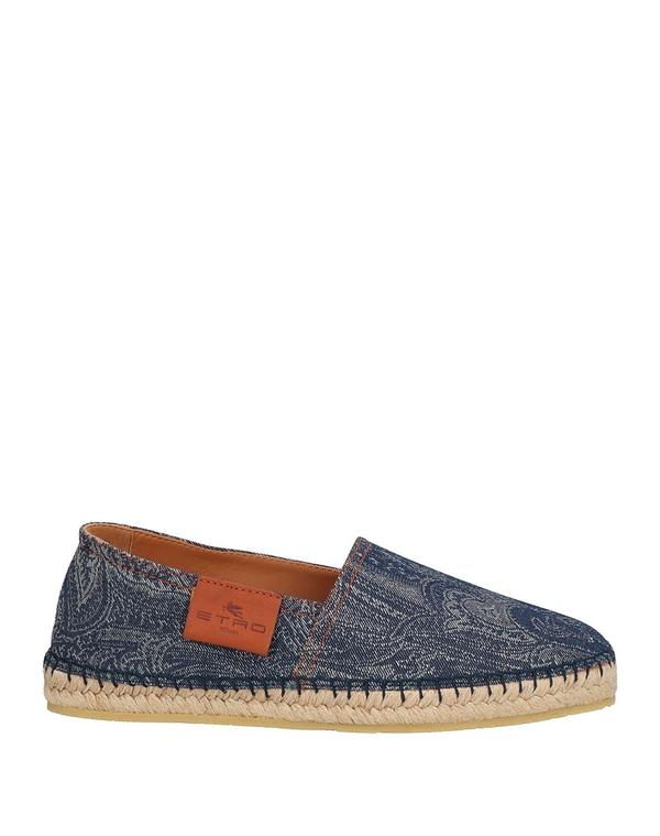 エトロ メンズ シューズ スリッポン・ローファー エスパドリーユ ETRO Blue 青碧