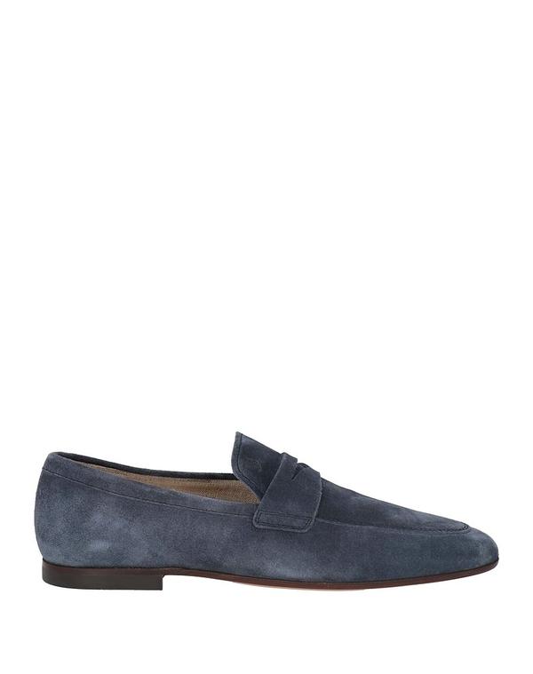 トッズ メンズ シューズ スリッポン・ローファー モカシン TOD\u0027S Blue Gray 薄墨色
