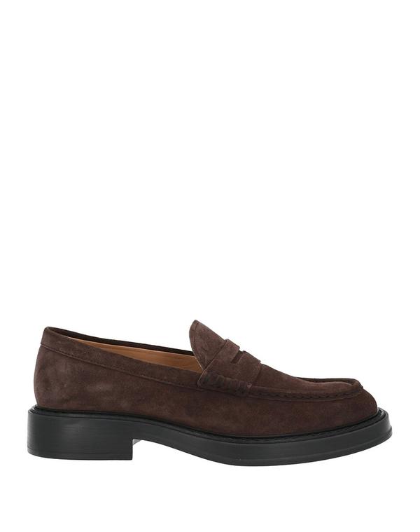 トッズ メンズ シューズ スリッポン・ローファー モカシン TOD\u0027S Dark Brown 赤銅色