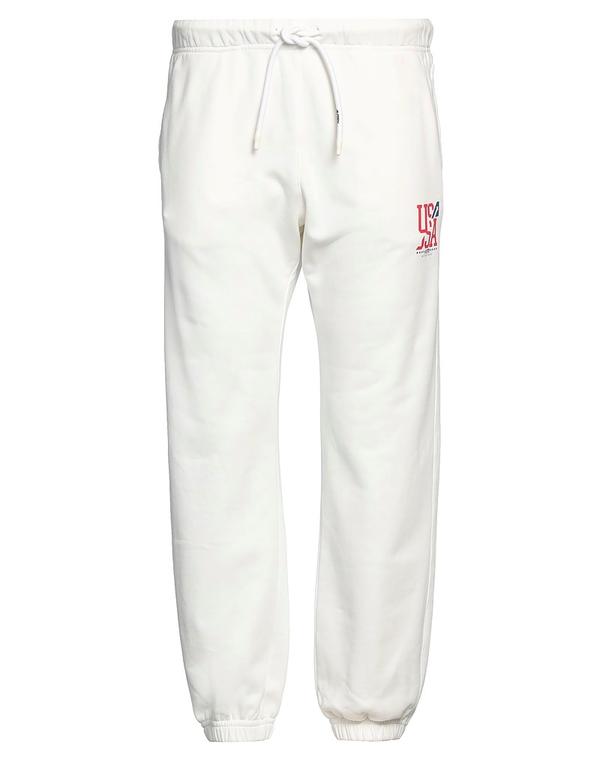 オートリ― メンズ ボトムス 心地好いズボン下 スウェットパンツ AUTRY White 白いこと
