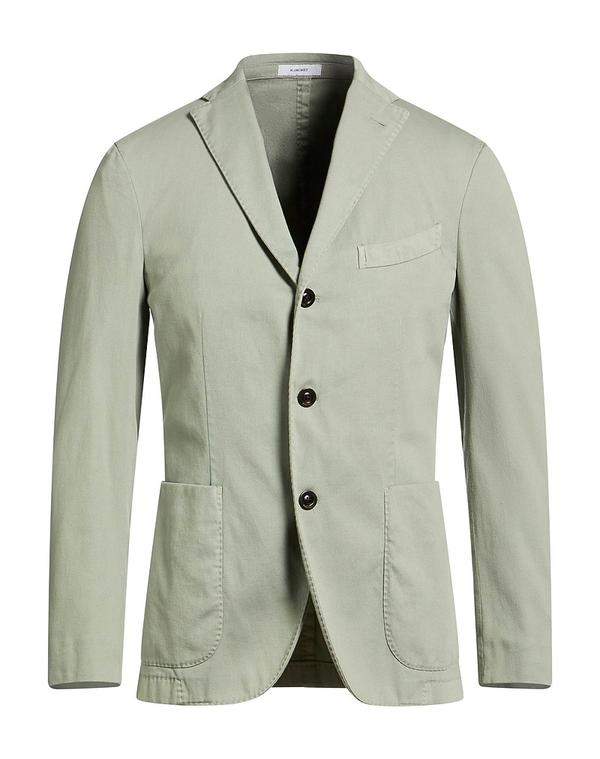 ボリオリ メンズ アウター ジャケット・ブルゾン BOGLIOLI テーラードジャケット Sage Green グリーン