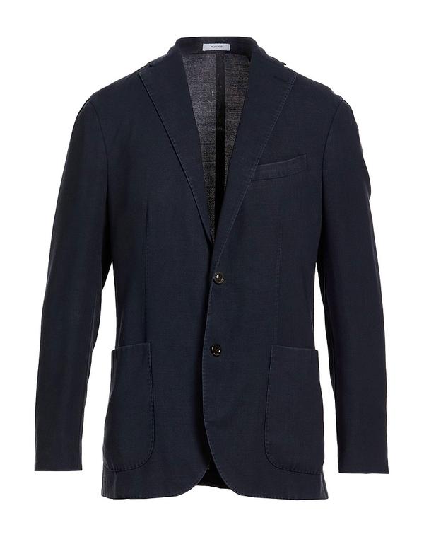 ボリオリ メンズ アウター ジャケット・ブルゾン BOGLIOLI テーラードジャケット Navy ネイビー