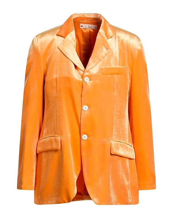 マルニ メンズ アウター ジャケット・ブルゾン MARNI テーラードジャケット Orange オレンジ|ReVida 店