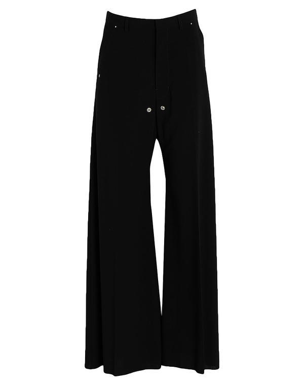 リックオウエンス メンズ ボトムス 心地よいズボン下 RICK OWENS Black 黒いこと
