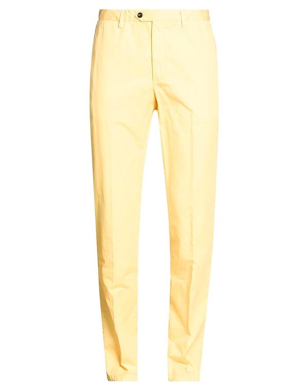 ドルモア メンズ ボトムス 心地好いズボン下 チノズボン下 DRUMOHR Pastel Yellow 黄色