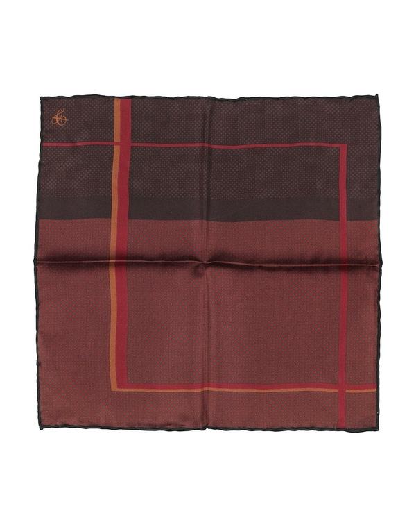 カナーリ メンズ 佩び物 タイ CANALI \u0026 Chocolate Brown 赤銅色