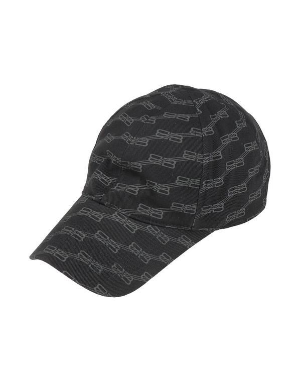 バレンシアガ メンズ 付属物 鳥打ち帽 BALENCIAGA Black 黒いこと