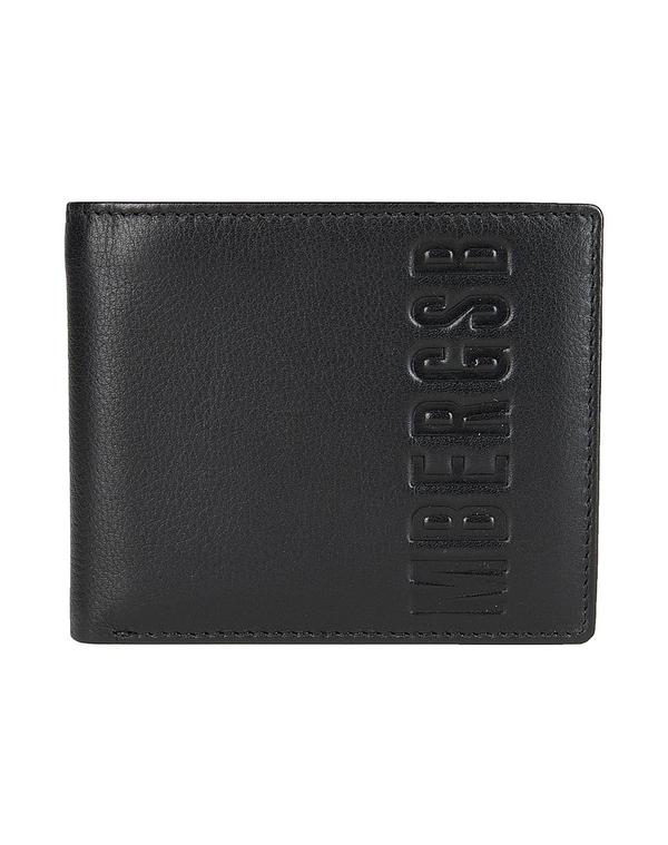 ビッケンバーグス メンズ 佩び物 札入れ BIKKEMBERGS Black 黒いこと