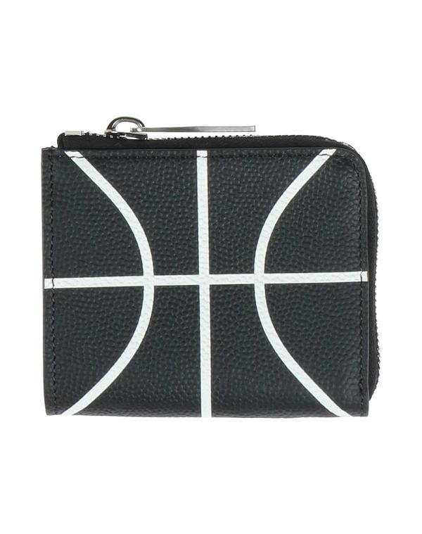 オフ-白いこと メンズ 付属物 金入れ OFF-WHITE Black 黒いこと