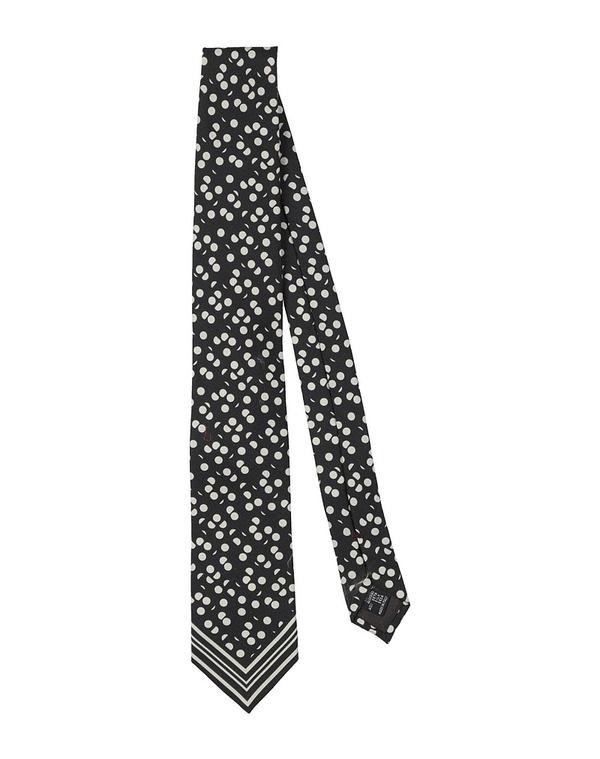 カルーゾ メンズ 付属品 タイ CARUSO \u0026 Black 黒いこと