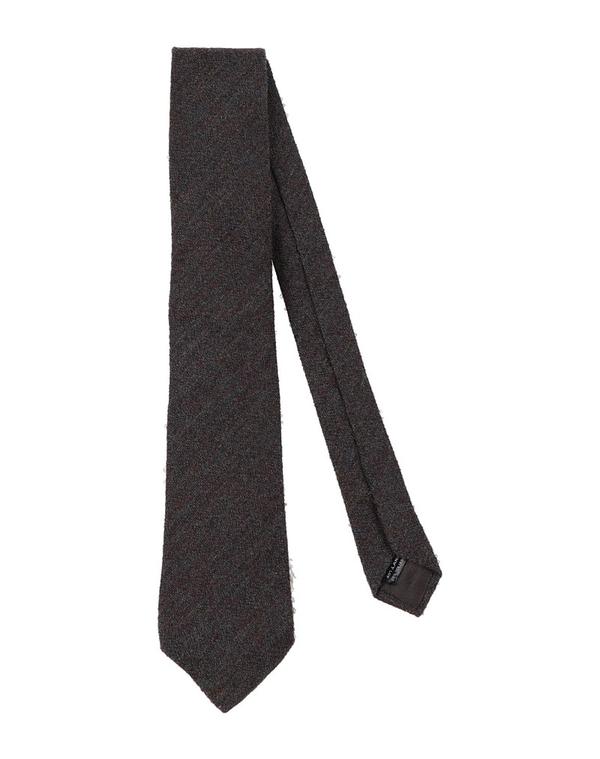 カルーゾ メンズ 添え物 タイ CARUSO \u0026 Dark Brown 赤銅色