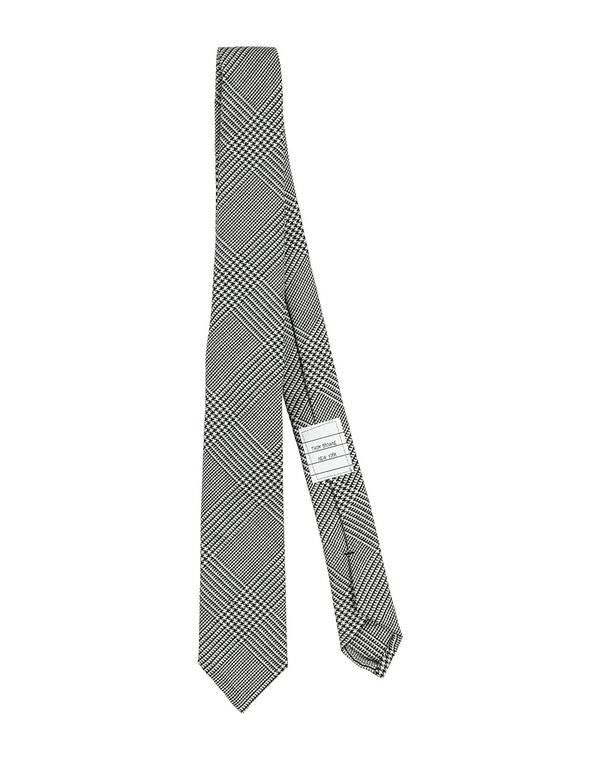 トム赤銅色 メンズ 付属品 タイ THOM BROWNE \u0026 Black 黒いこと