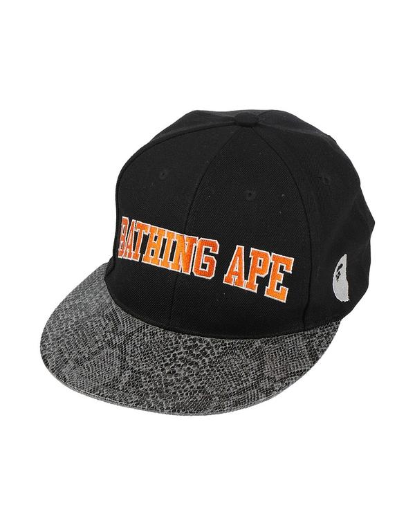 ア ベイシング エイプ メンズ 付属品 かぶり笠 A BATHING APE Black 黒いこと