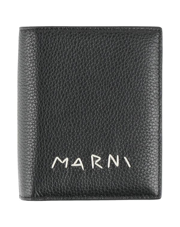 マルニ メンズ 付属物 金入れ MARNI Black 黒いこと