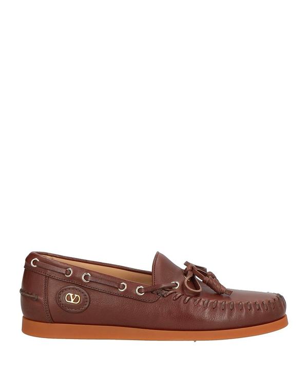 ヴァレンティノ メンズ シューズ スリッポン・ローファー モカシン VALENTINO GARAVANI Chocolate Brown 赤銅色
