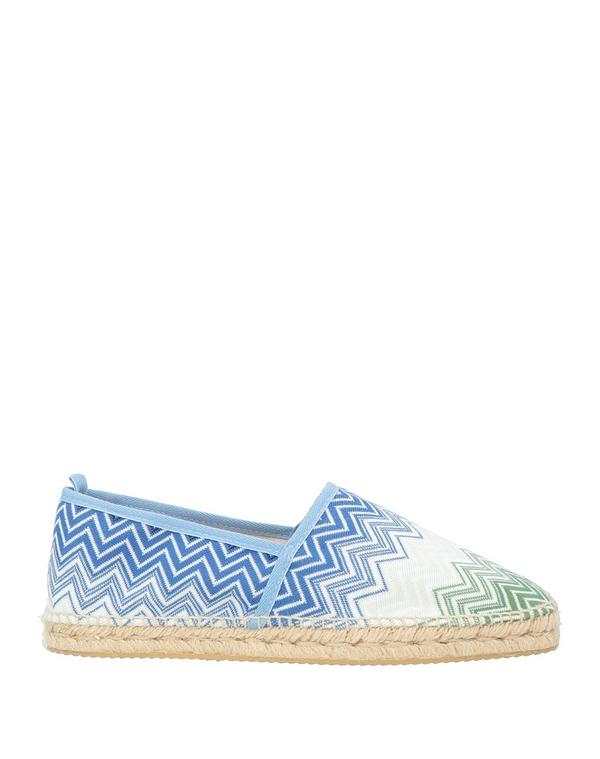 ミッソーニ メンズ シューズ スリッポン・ローファー エスパドリーユ MISSONI Azure Blue 青碧