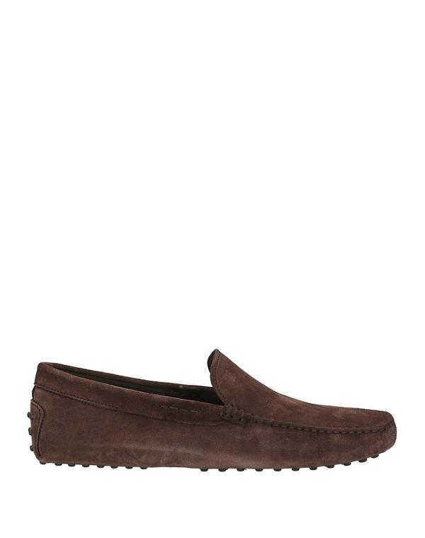 トッズ メンズ シューズ スリッポン・ローファー モカシン TOD\u0027S Dark Brown 赤銅色