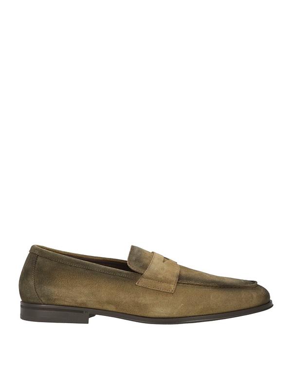ドンカルズ メンズ シューズ スリッポン・ローファー モカシン DOUCAL\u0027S Dark Green 緑であること
