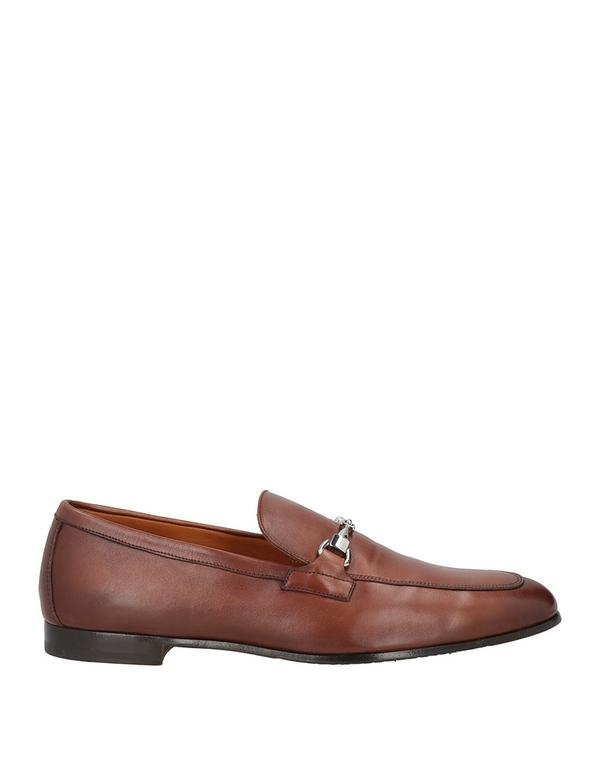ドンカルズ メンズ シューズ スリッポン・ローファー モカシン DOUCAL\u0027S Brown 赤銅色